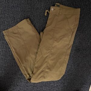 Prana Cargo Green Sage Convertible Pants to Shorts - Size 8